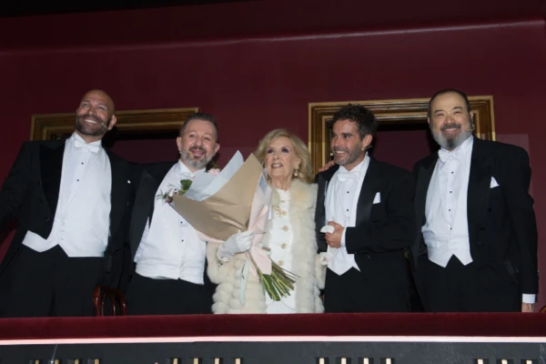 Mirtha Legrand en 'Los tres mosqueteros'