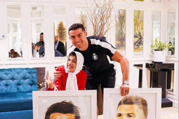 Quién es Fatemeh Hamami, la pintora iraní por quien Cristiano Ronaldo fue condenado por adulterio