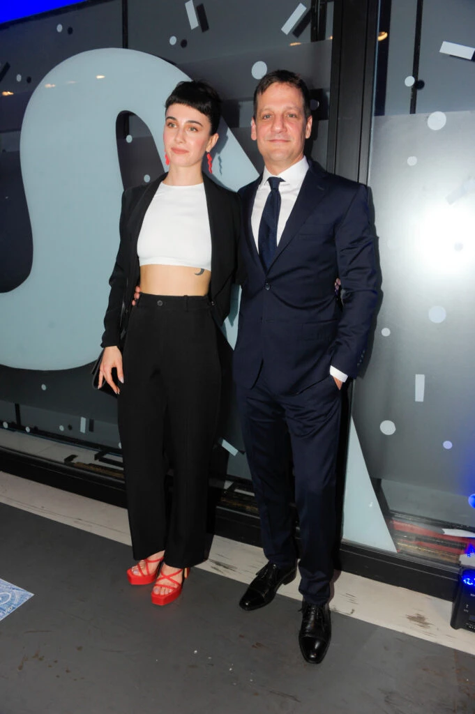 Rodrigo de la Serna y Luna, su actual pareja.