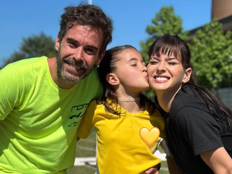 Nico Cabre y la China Suarez comparten un dia en familia con Rufina