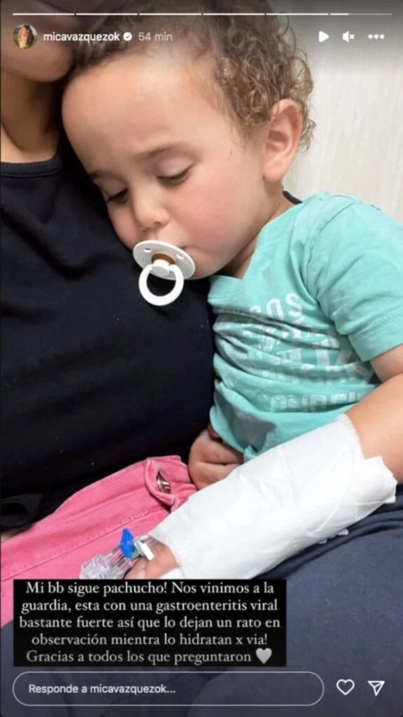 La actriz compartió en sus redes sociales su preocupación. Captura de pantalla. 