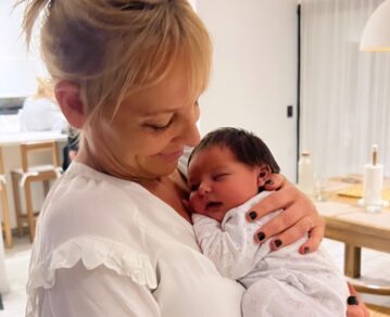 Jimena Monteverde presentó en redes sociales a su nieta recién nacida, Malvina