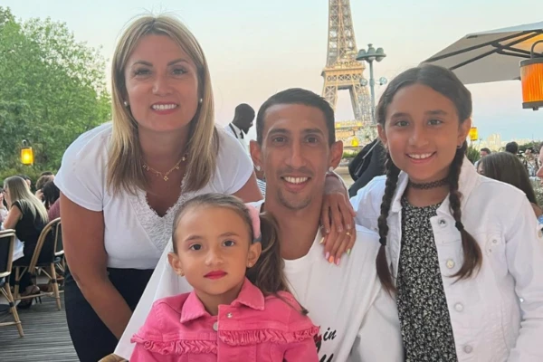 mia la hija de angel di maria y jorgelina cardozo