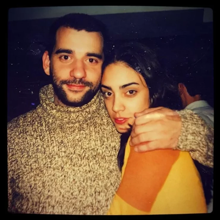 La primera foto juntos de Martina Gusmán y Pablo Trapero. Foto archivo.