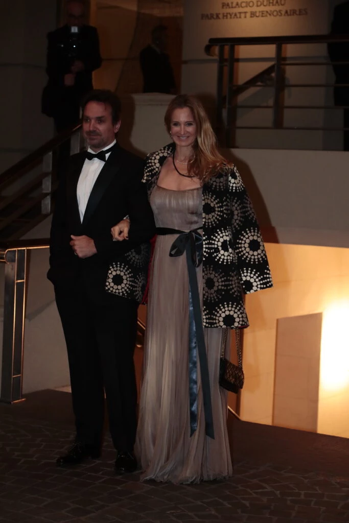 Roxana Zarecki y su marido