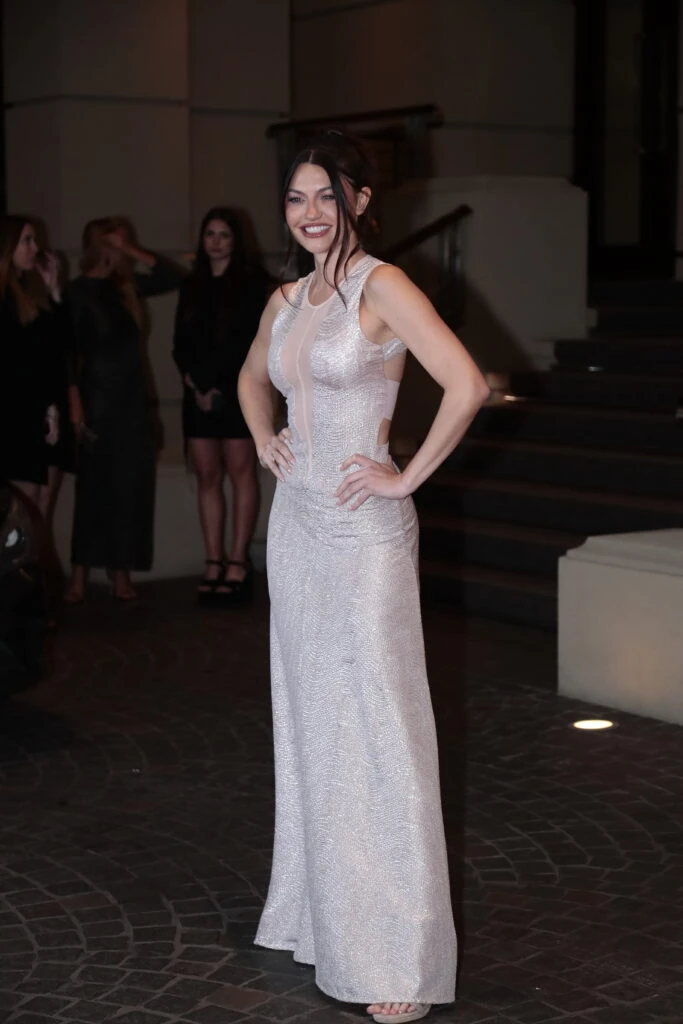 Sofía Jujuy Jimenez en la gala de Valeria