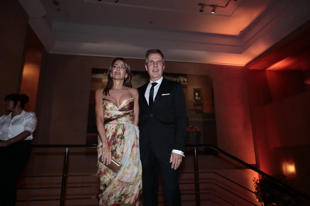 Lulu Sanguinetti y Martín Redrado