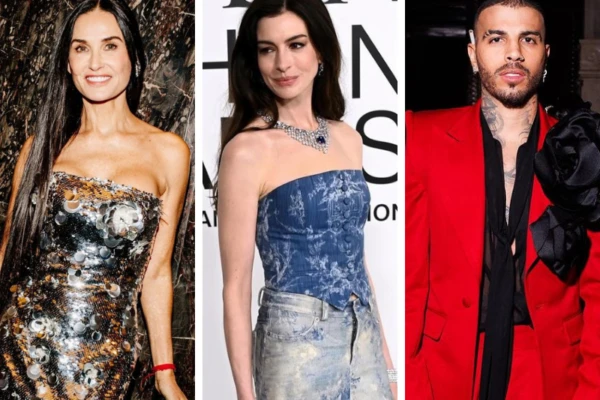 De Anne Hathaway y Demi Moore, a Rauw Alejandro: los mejores looks de los Premios CFDA 2023