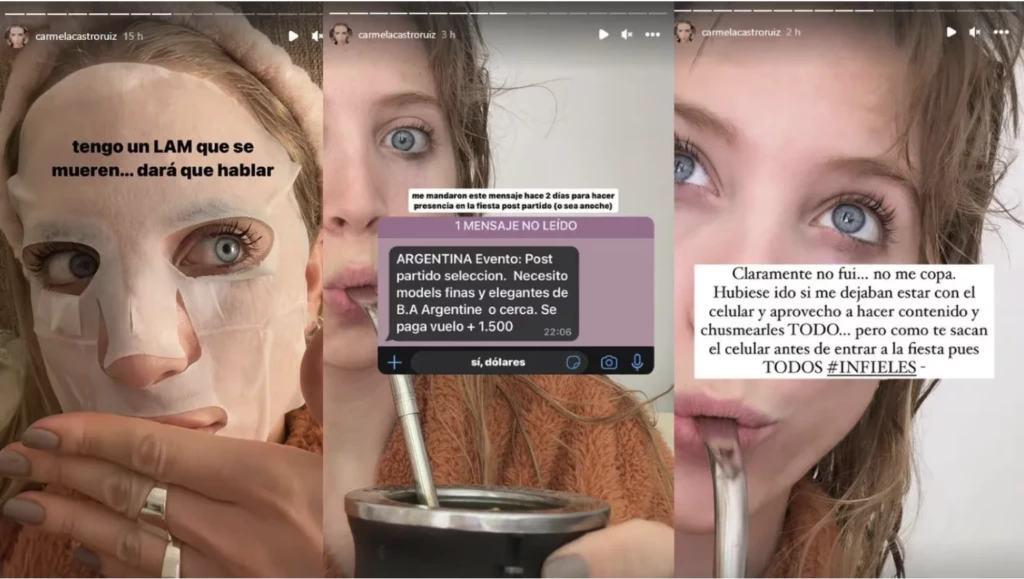 Las fiestas VIP de la Selección Argentina.