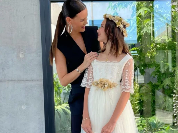 Mía, la hija de Natali Webber y Mauro Zárate, debutó en el Bailando 2023 y la rompió