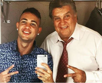 Luis Ventura y su hijo Facundo enfrentados por un insólito motivo