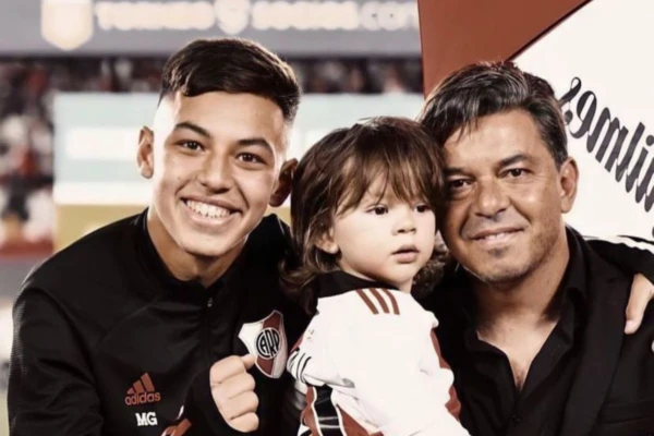 Así es la vida de Matías, el hijo de Marcelo Gallardo y Geraldine La Rosa