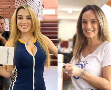 Fátima Florez y Malena Galmarini