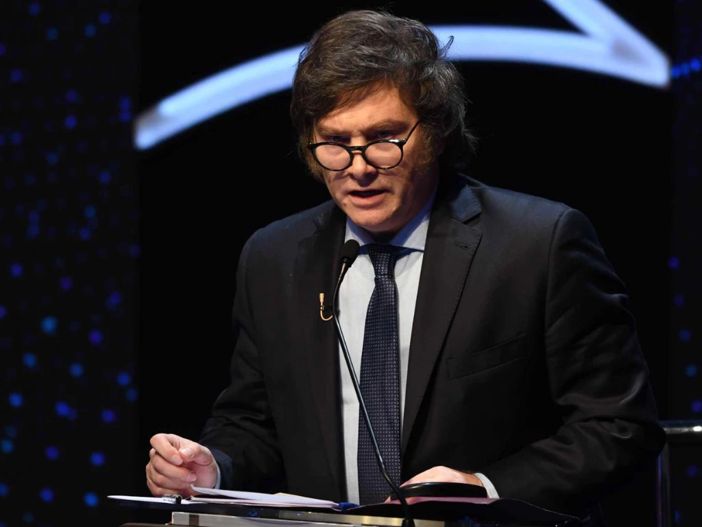 Javier Milei. Debate presidencial 2023