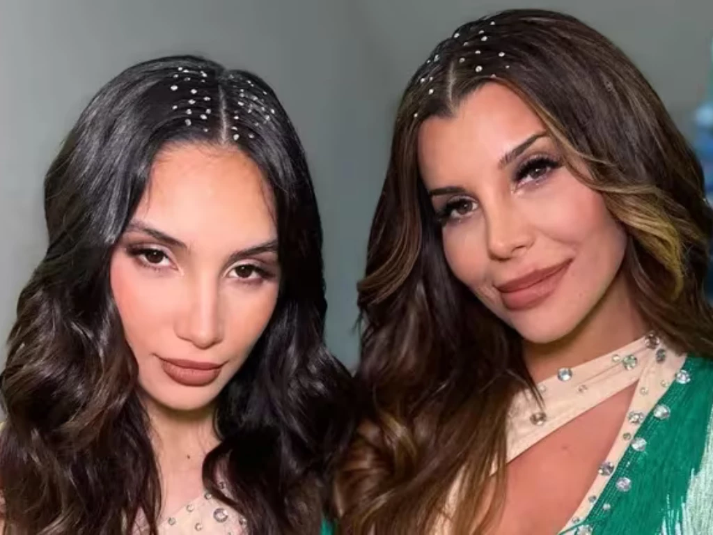 Melody Luz y Charlotte Caniggia