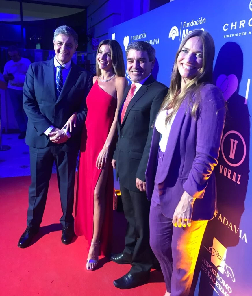 Fernán Quirós, María Belen Ludueña, Jorge Macri y Silvana Figar