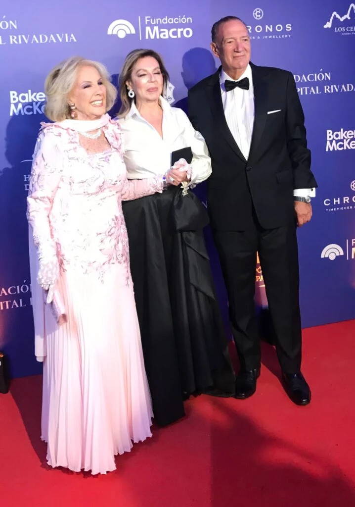 Mirtha Legrand, Diana Chugri, Eduardo Fernández Rostello