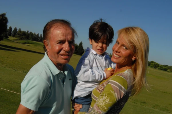 carlos saul menem, máximo menem, cecilia bolocco