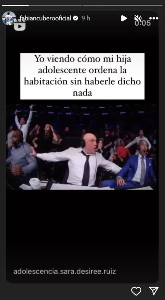 La historia que publicó Fabián Cubero en referencia a Indiana tras el casamiento de Nicole Neumann.