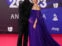 Maluma asistió con un traje negro muy elegante junto a su novia Susana Gómez que se destacón con un vestido azul oscuro. Ambos destacaron su avanzado embarazo.