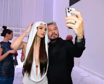 Marcelo y Juanita Tinelli juntos en la gala de Personajes del Año de GENTE