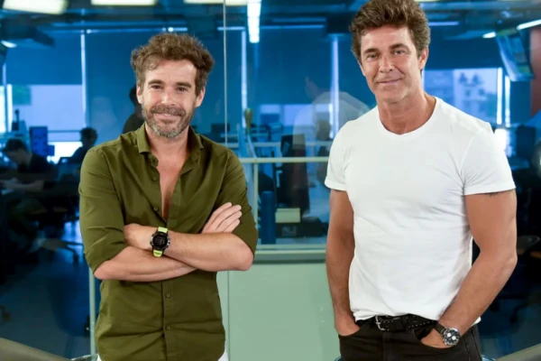 Nicolás Cabré y Mariano Martínez.