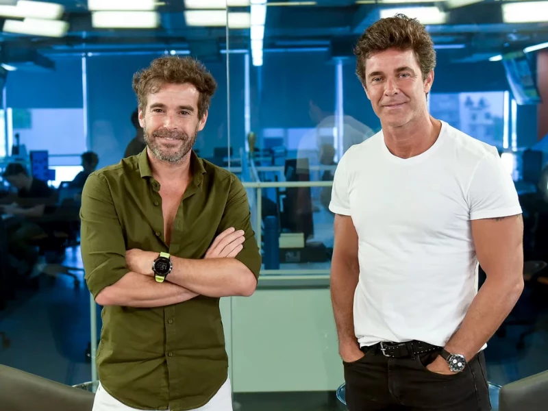 Nicolás Cabré y Mariano Martínez. 