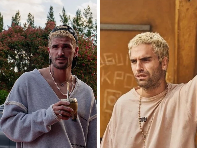 El nuevo estilo de Rodrigo De Paul, ¿inspirado en "Diosito" de "El Marginal"?