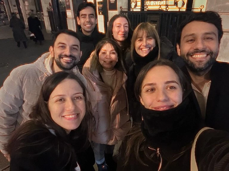 La felicidad de Gabriela Arias Uriburu. 