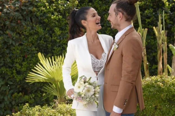 La historia de amor de Silvina Escudero y Federico: Se conocieron en la guardia de un sanatorio, estuvieron cinco años de novios y y llevan un año de casados