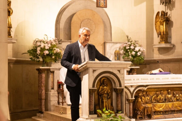 La emotiva misa de Ricardo Piñeiro