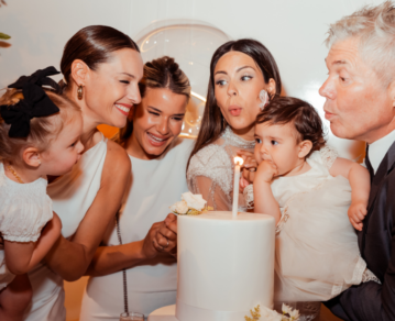 En fotos: todo lo que no se vio del primer cumpleaños de Sarah Burlando