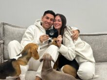Gonzalo Montiel y Karina Nacucchio confirmaron que esperan a su primer hijo