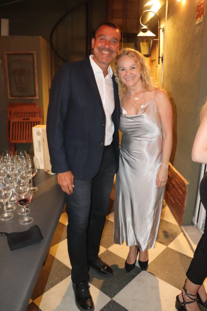 Gustavo Faena y Carmela Blanco.