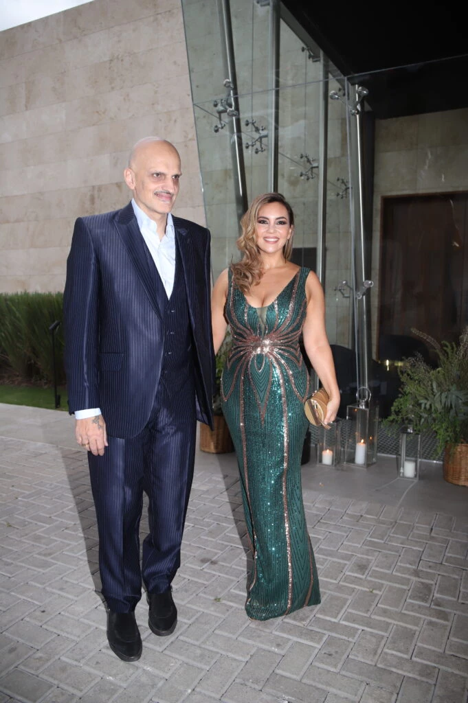 Guillermo Marín y pareja.