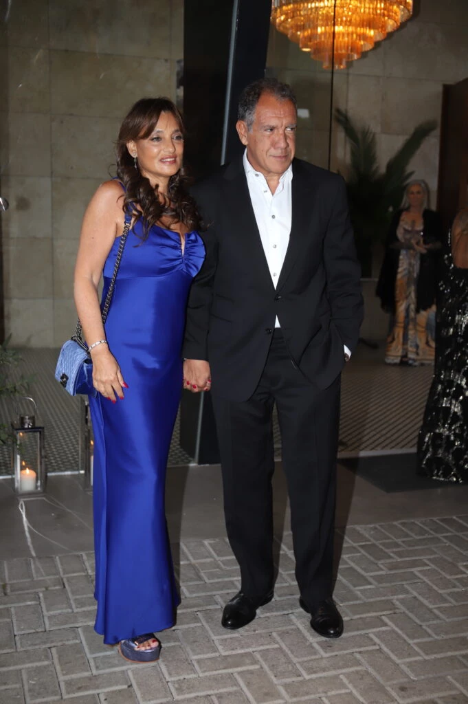 Daniel Hadad y esposa.