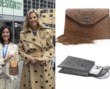 Las carteras argentinas hechas con residuos que fascinaron a Máxima Zorreguieta