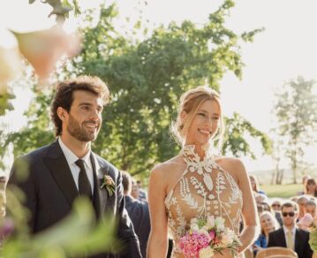 Laurencio Adot explicó cómo hizo para que el vestido le entre perfecto a Nicole Neumann a pesar del desarrollo de su embarazo