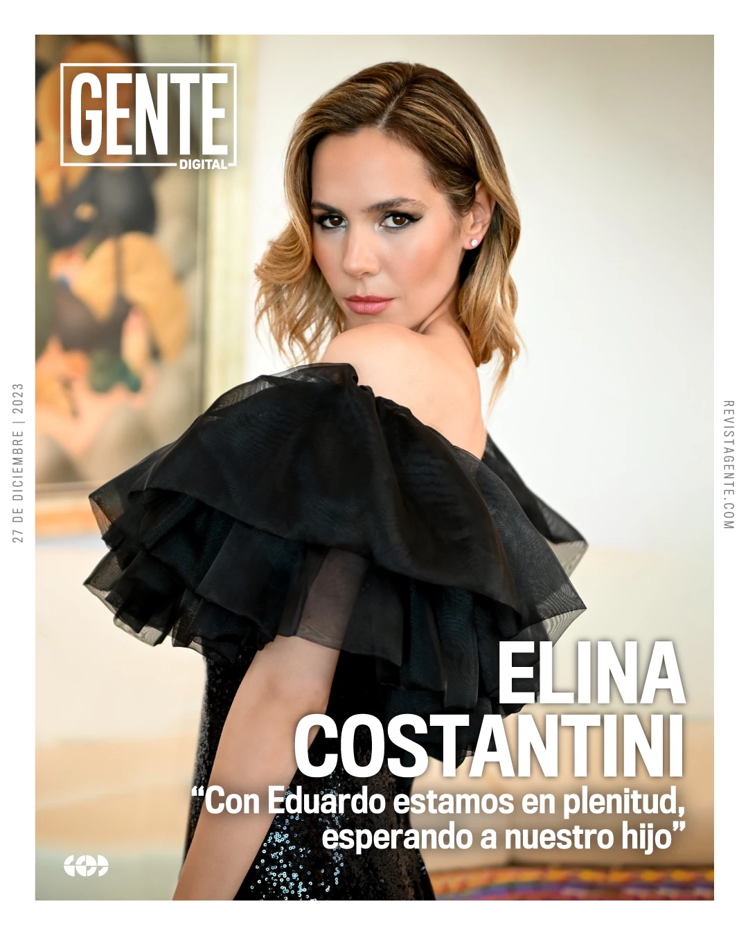 Elina Costantini en una charla íntima con Revista GENTE.
