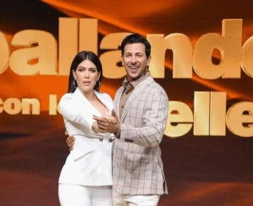 Wanda Nara en la final del Bailando Italia