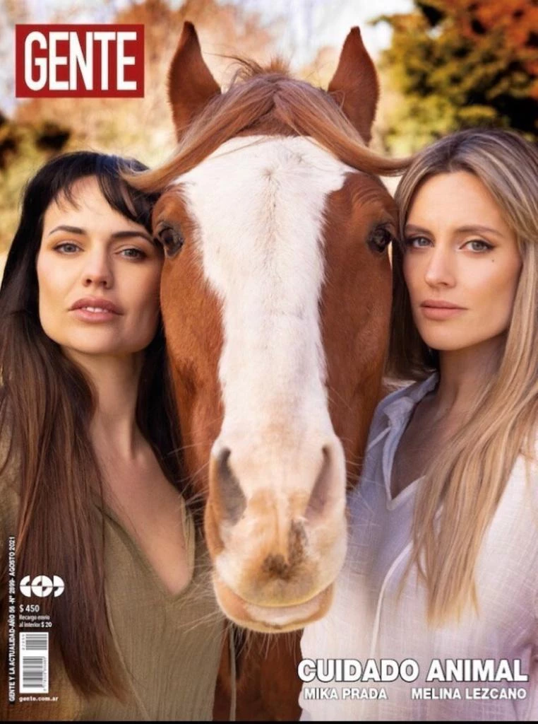 Mika Prada y Melina Lezcano en la tapa de GENTE de agosto de 2021.