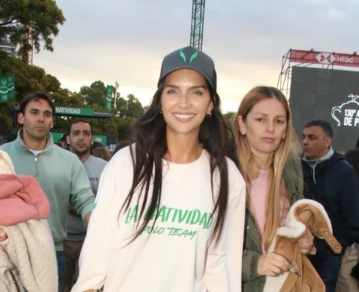 Zaira Nara en el Abierto Argentino de Polo