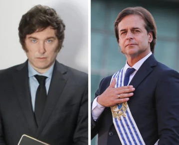 Luis Lacalle Pou habló de Javier Milei