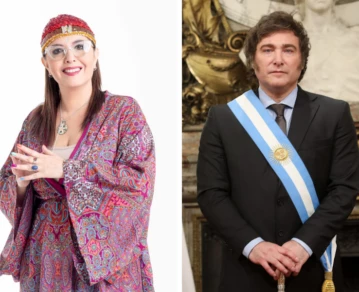 jimena la torre y javier milei