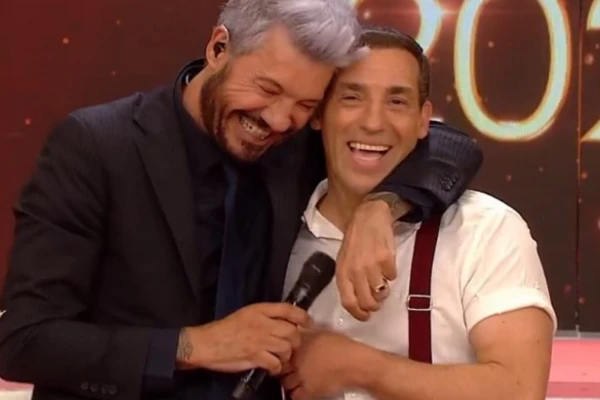 Imagen de archivo: Maxi de la Cruz y Marcelo Tinelli