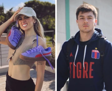 Morena Beltrán infraganti con Lucas Blondel en Punta del Este