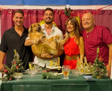 Nico Occhiato celebró sus 31 años a puro baile y en familia