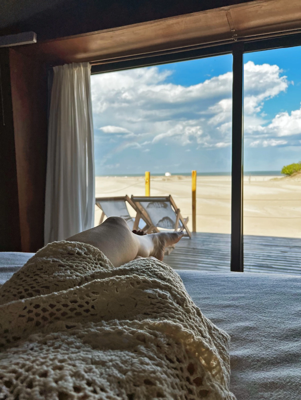 Las vacaciones de Sandra Borghi.