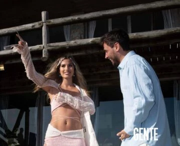 Marcos Ginocchio y Julieta Poggio