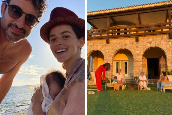 Calu Rivero y Aíto de la Rúa: cómo son sus vacaciones soñadas en un castillo